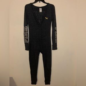 COPY - Victoria’s Secret PINK Christmas Onesie with Butt Flap
